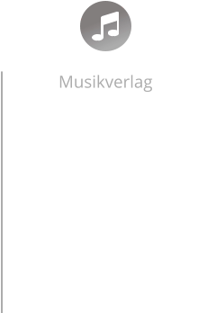 Musikverlag -Zu unserer Plattenfirma gehört auch ein passender Verlag für eure Musiktitel und Bilder